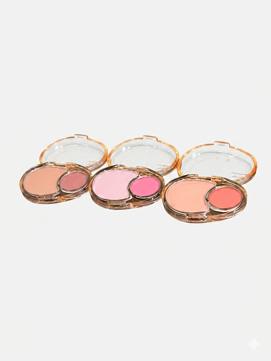 Mutli Colour Blush On Set