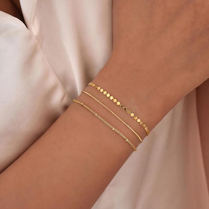 Golden Mix Bracelet Set