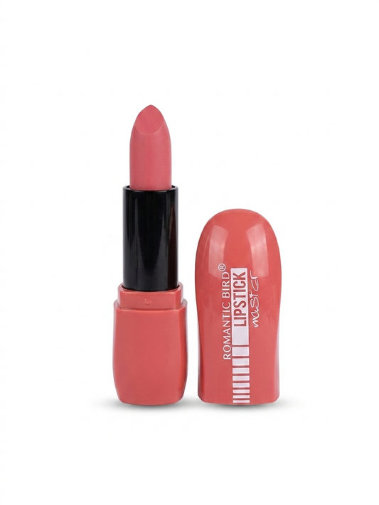 Soft pink lipstick